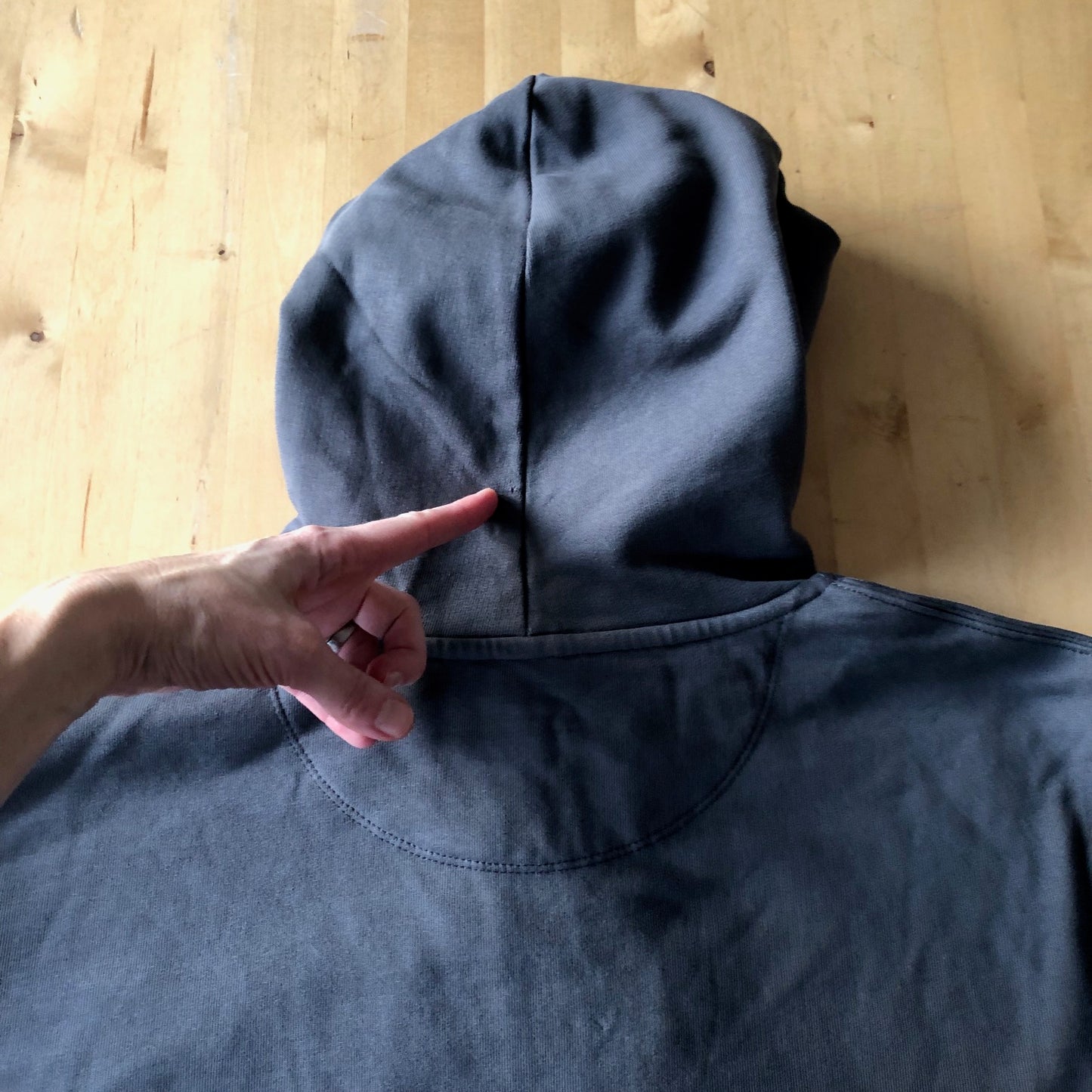 B-Ware Erle mit Elster Kapuzenjacke unisex in anthracite XL