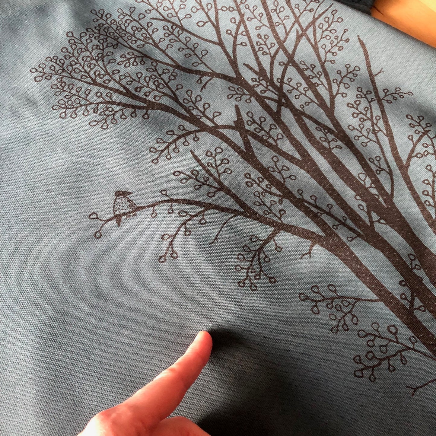 B-Ware Erle mit Elster Kapuzenjacke unisex in stargazer S