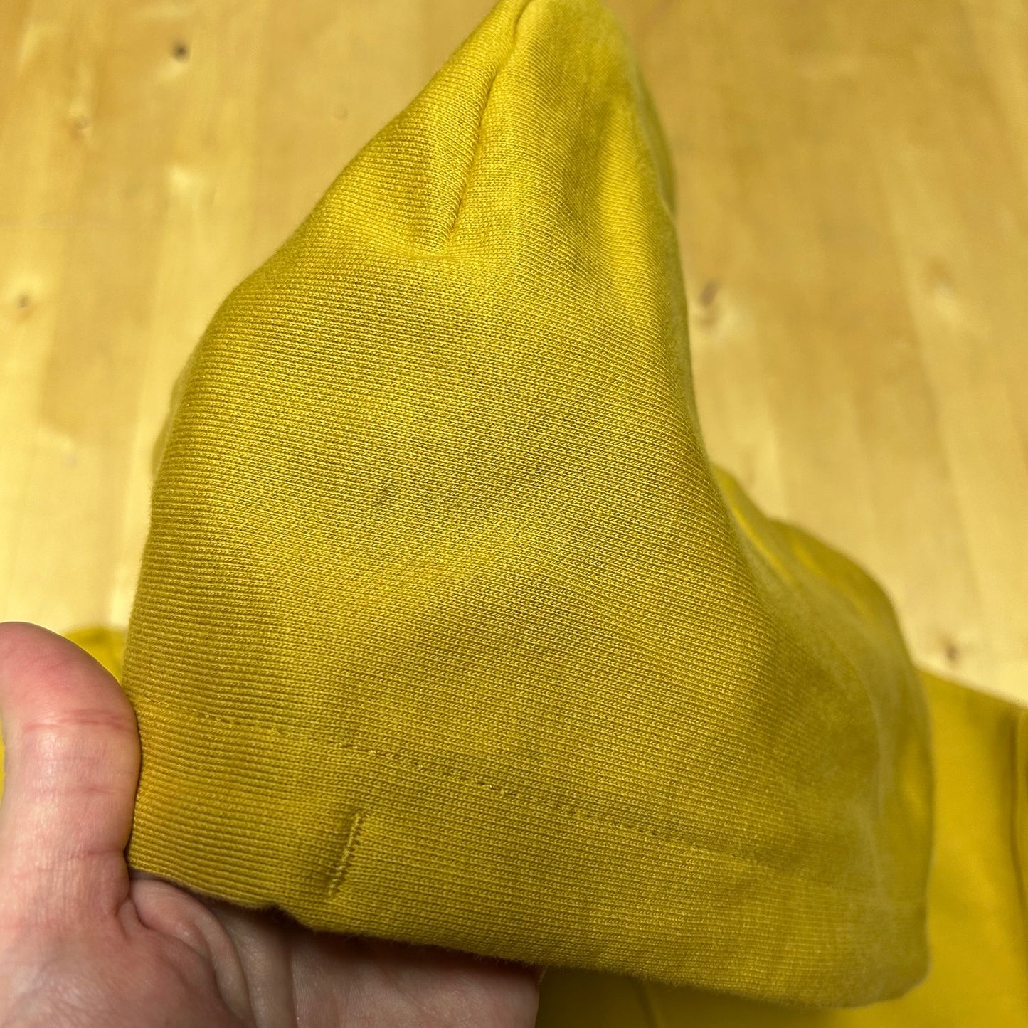 B-Ware Franzi Fuchs Hoodie unisex in ochre XS