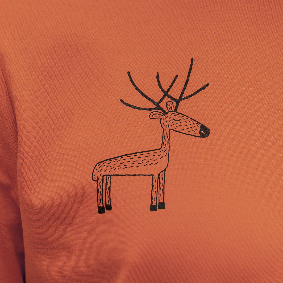Ruben Ren T-Shirt in earthy red XS-XXL