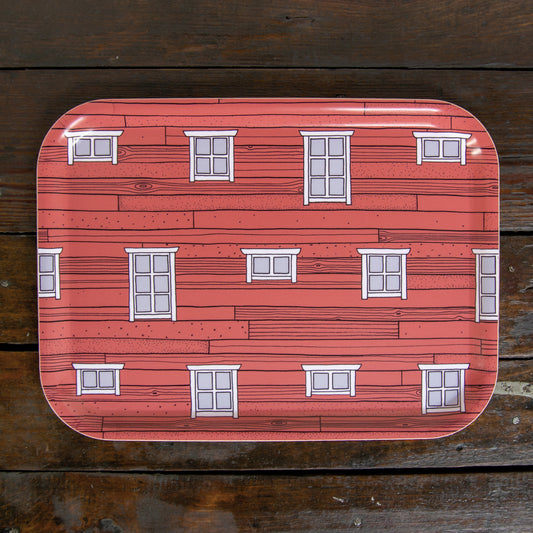 Schwedenhaus, kleines Tablett  27x20cm