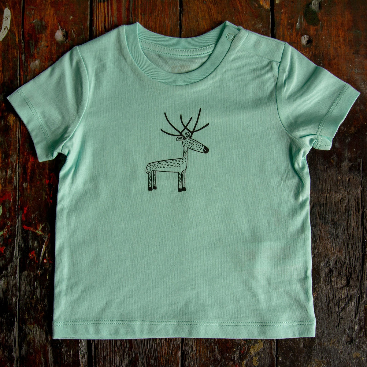 Rentier T-Shirt in caribbean blue
