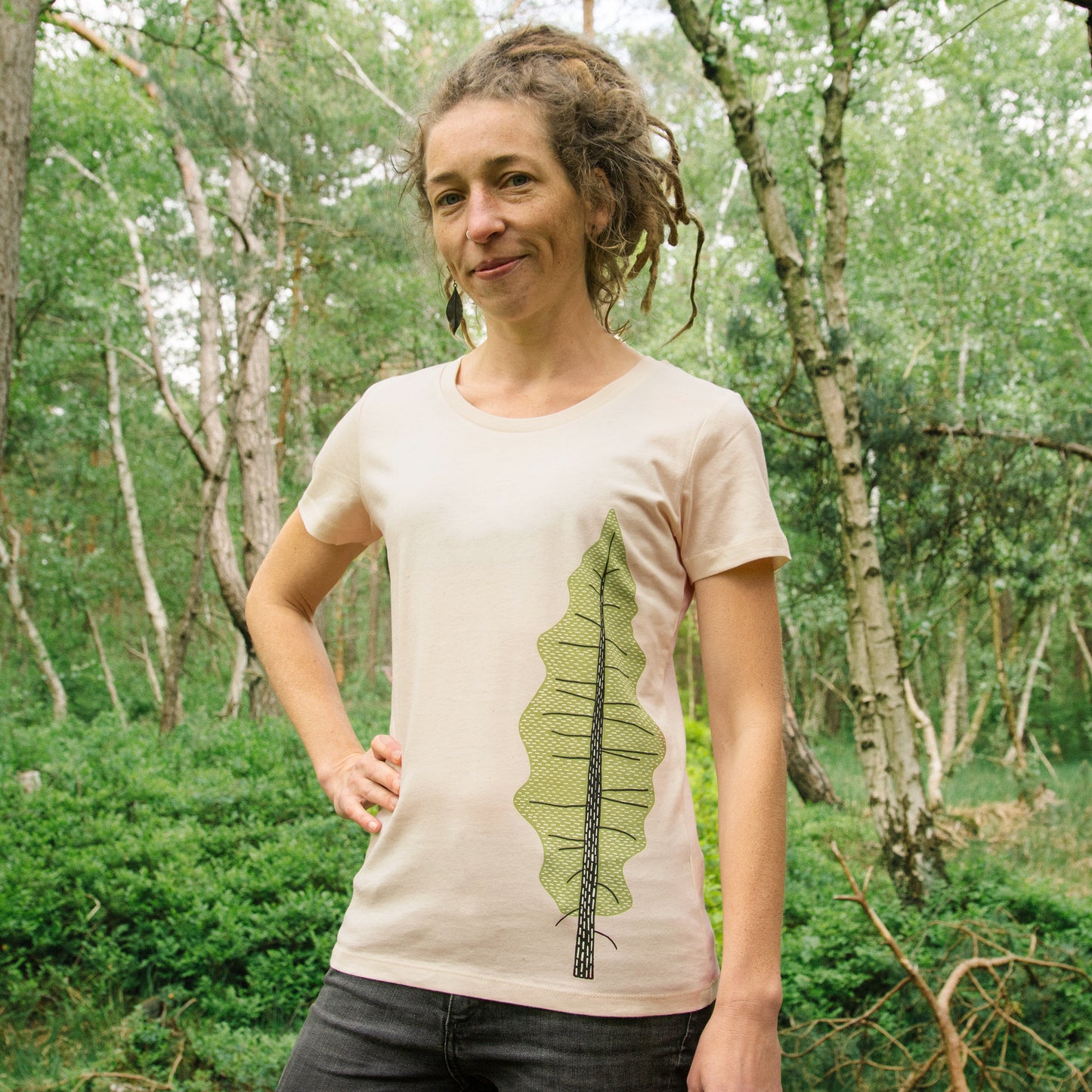 Tanne T-Shirt in natural raw S-XL