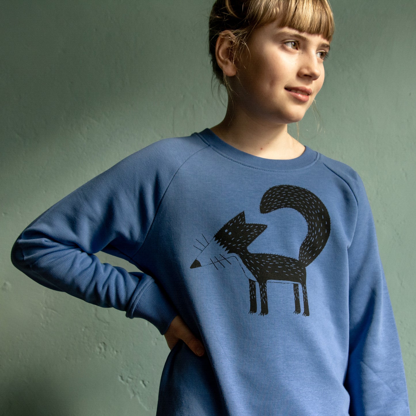 Franzi Fuchs Pullover in bright blue