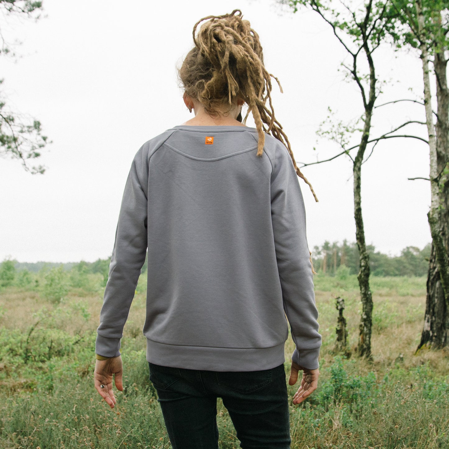 Tanne Pullover in lava grey XS-XL