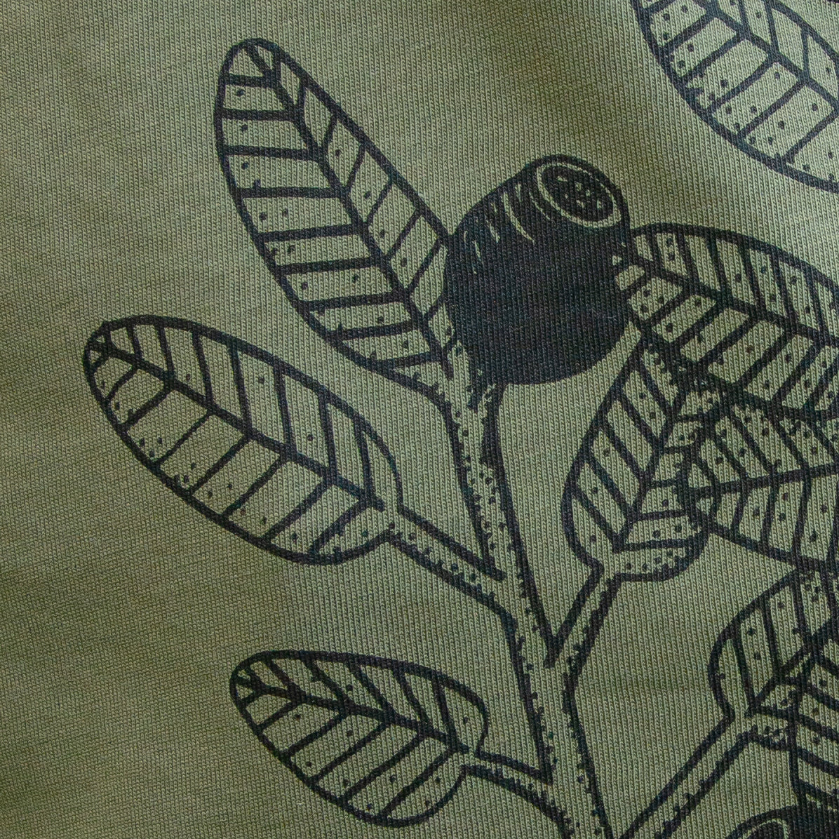 Blaubeere T-Shirt in Khaki