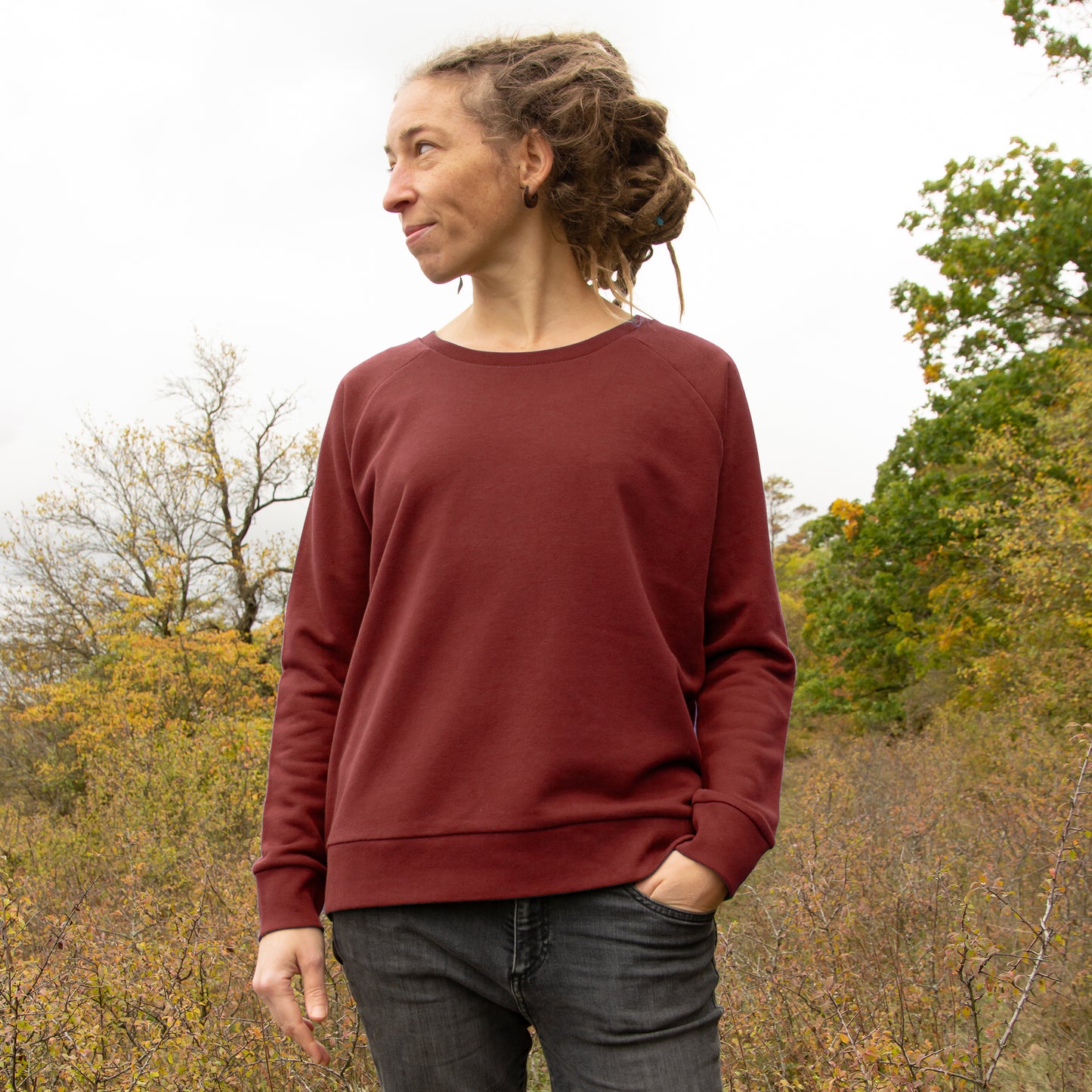 Franzi Fuchs Pulli in burgundy XS-XL