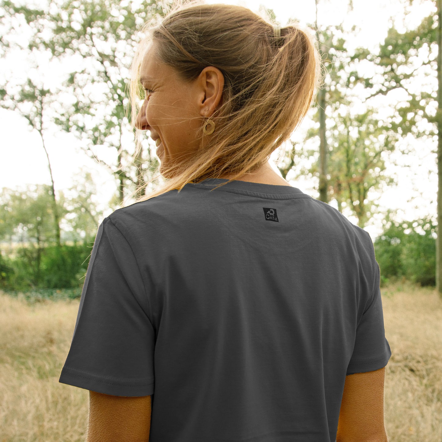 Franzi Fuchs T-Shirt unisex in anthracite XS-XXL