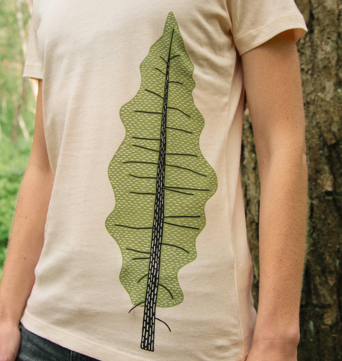 Tanne T-Shirt in natural raw S-XL