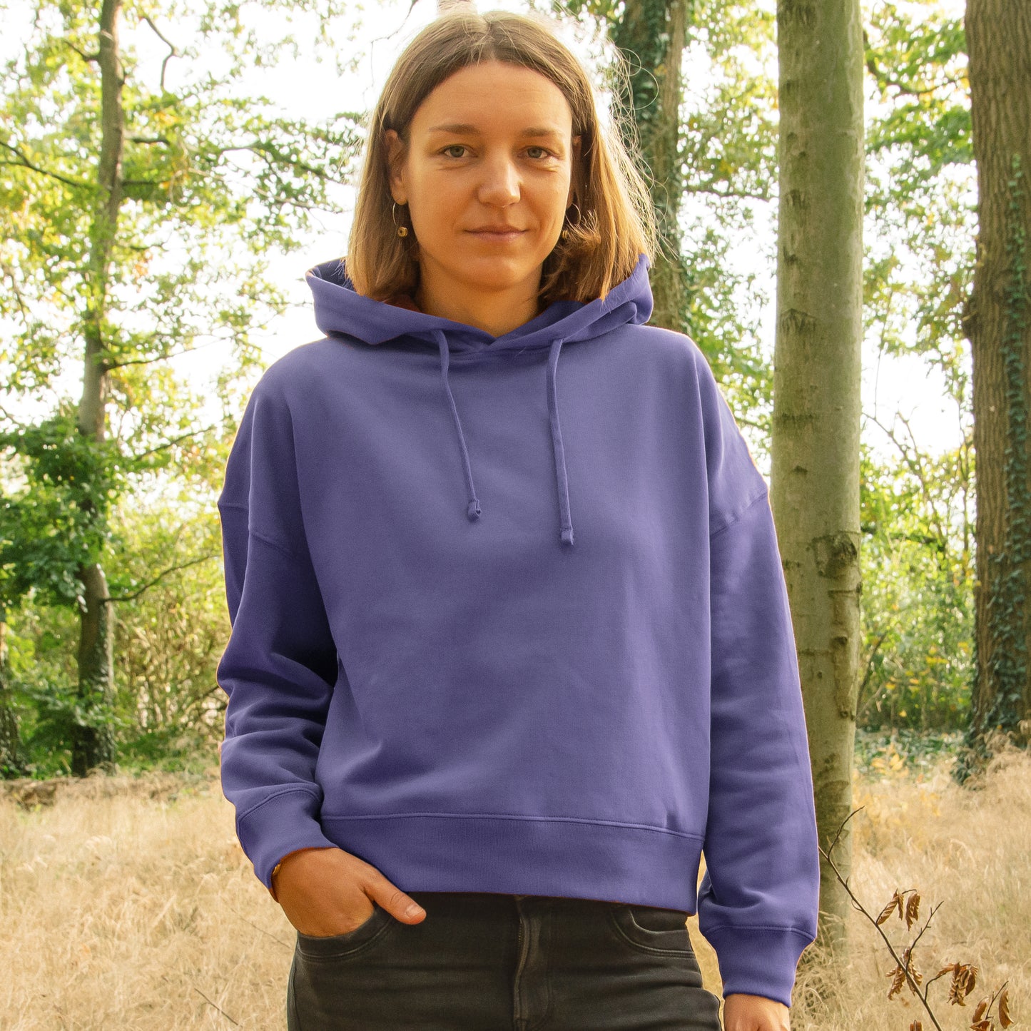 Waldblumen Hoodie in dusk XS-XXL