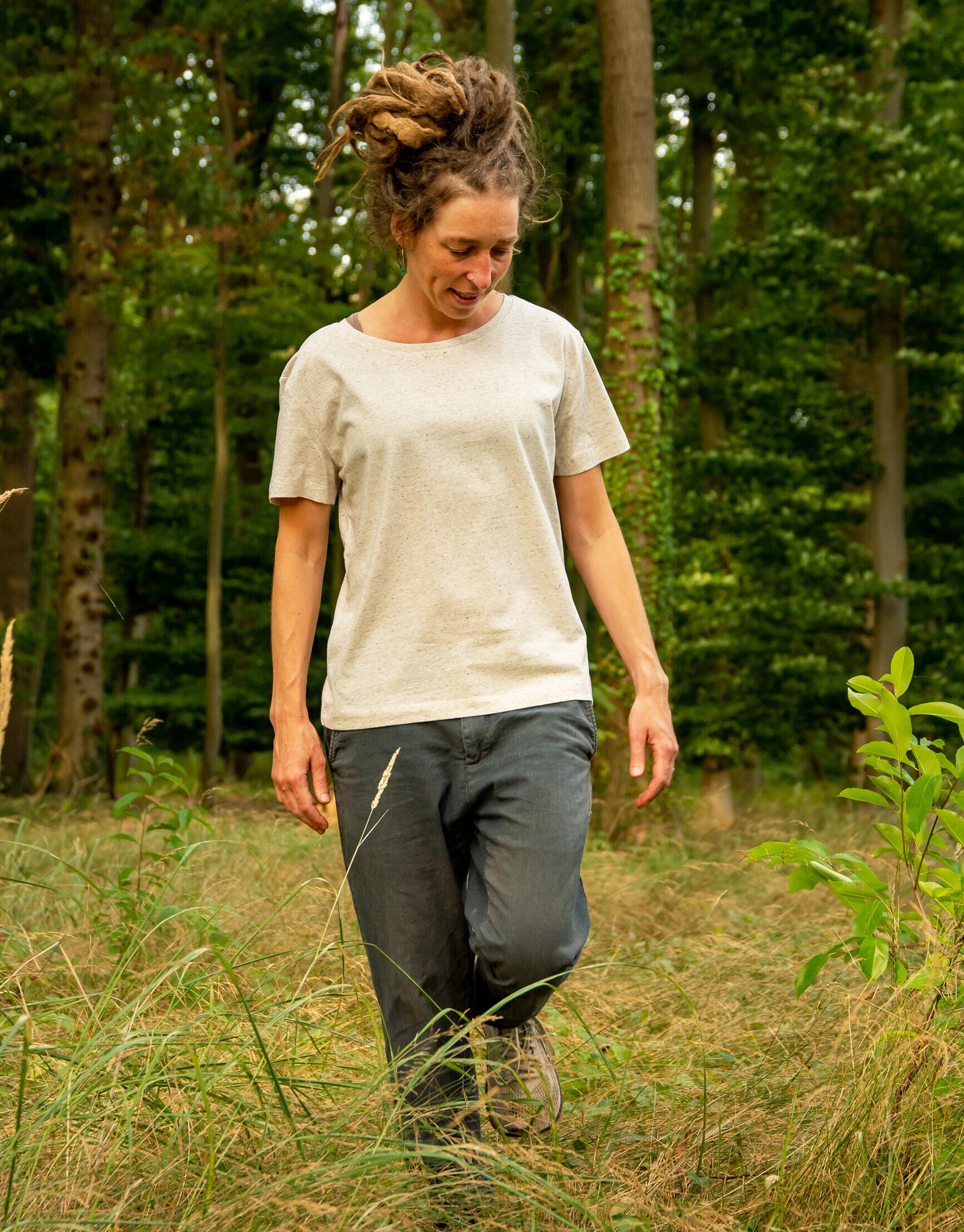 Kaffeehörnchen T-Shirt in eco-heather XS- XXL