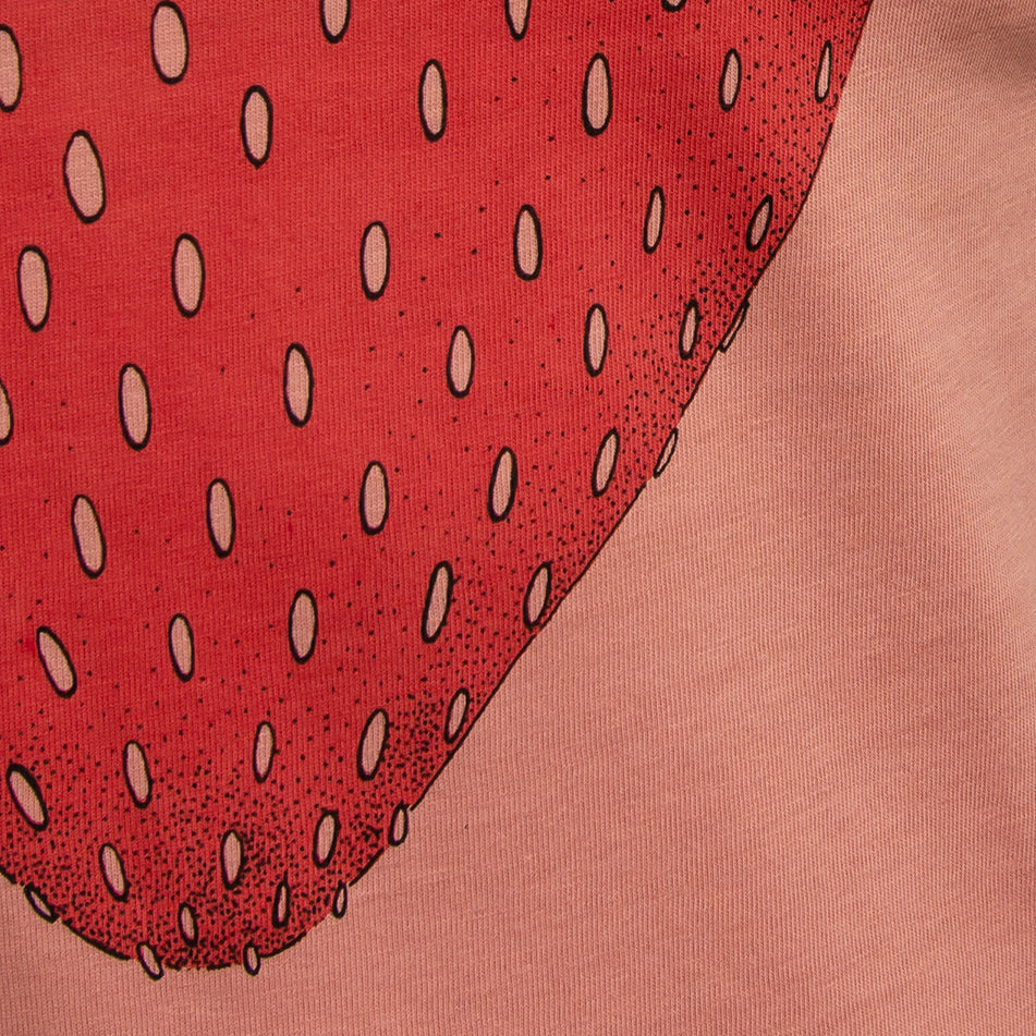 Erdbeer T-Shirt in rose clay 122-158