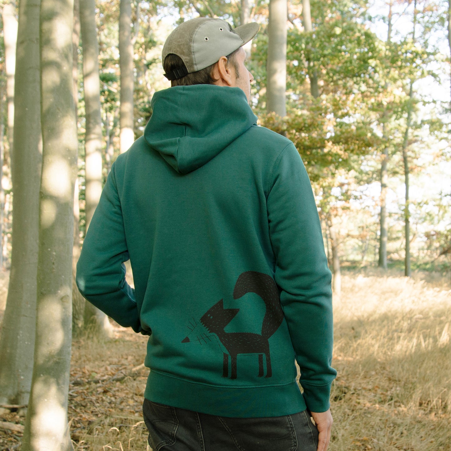 Franzi Fuchs Kapuzenjacke unisex in glazed green XXS-XXL