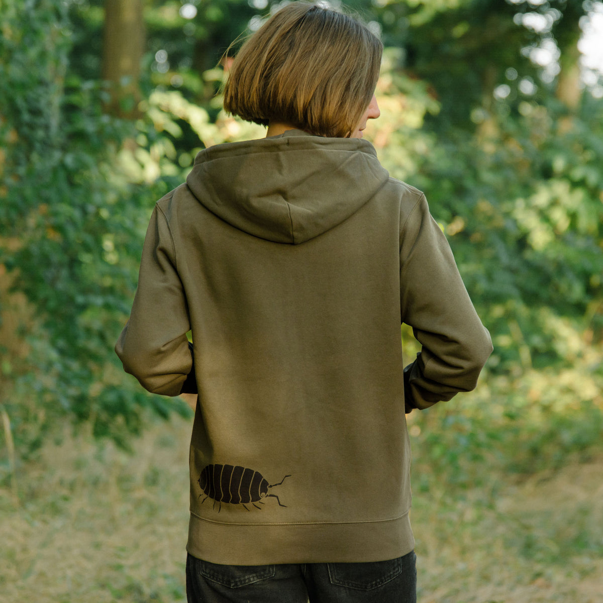 Assel Kapuzenjacke unisex in Khaki XXS-XXL (Kopie)