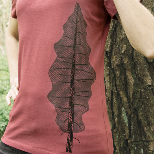 Tanne T-Shirt in hibiscus rose XS-XXL