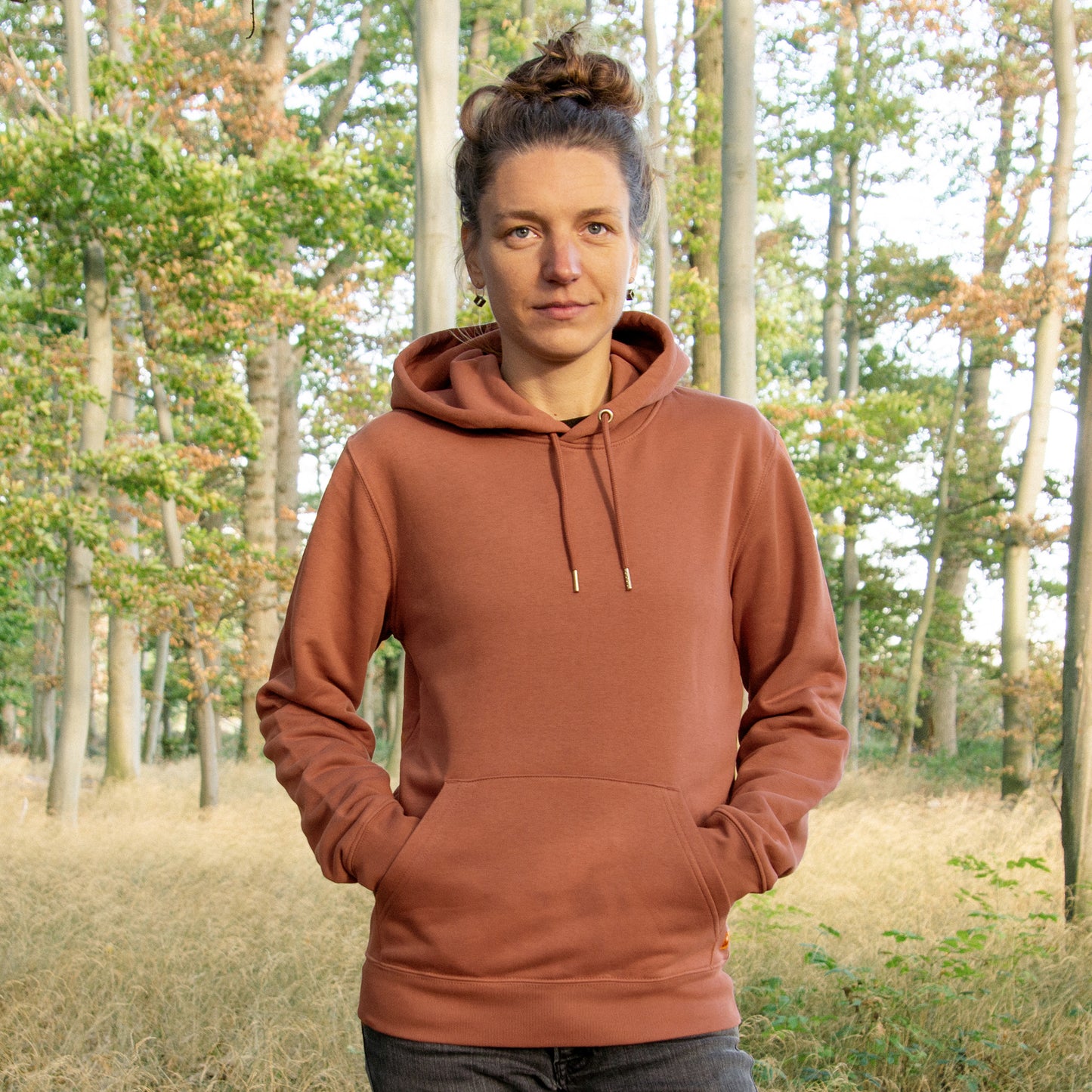 Blaubeer Hoodie unisex in heritage brown XXS - XXL