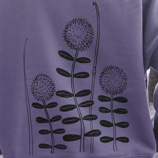 Waldblumen Hoodie in dusk XS-XXL