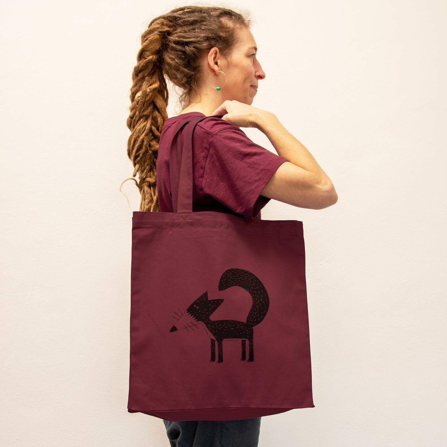 Franzi Fuchs Tasche in burgundy