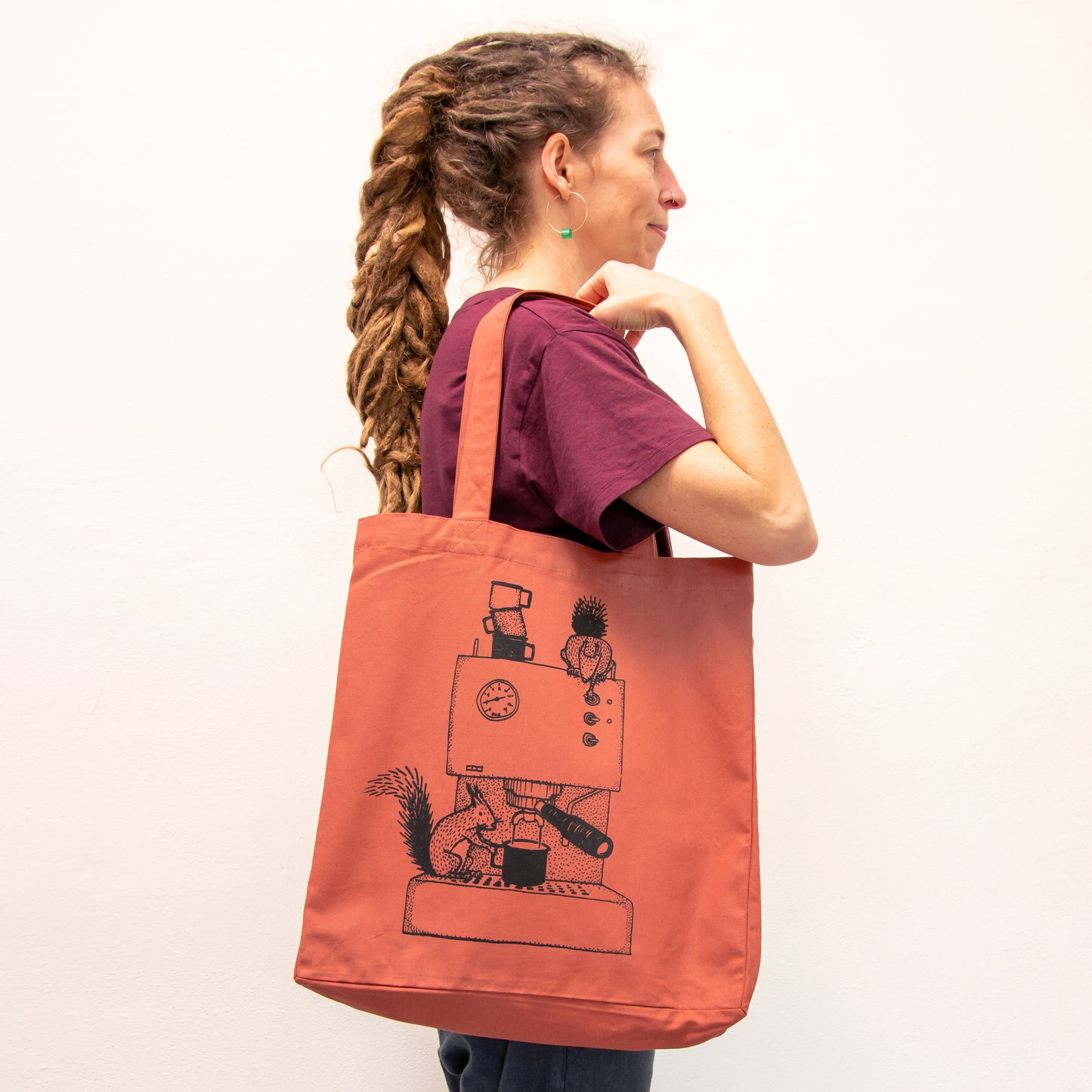 Kaffeehörnchen Tasche in heritage brown