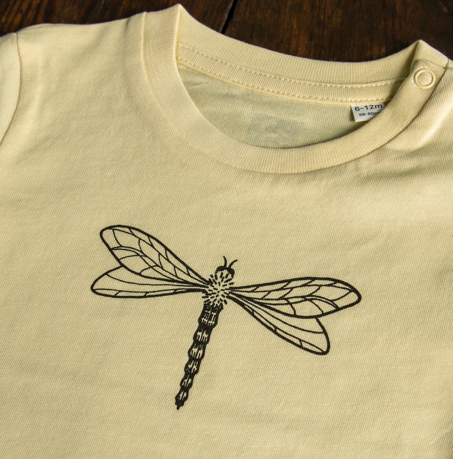 Libelle T-Shirt in butter yellow