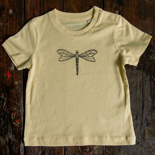 Libelle T-Shirt in butter yellow