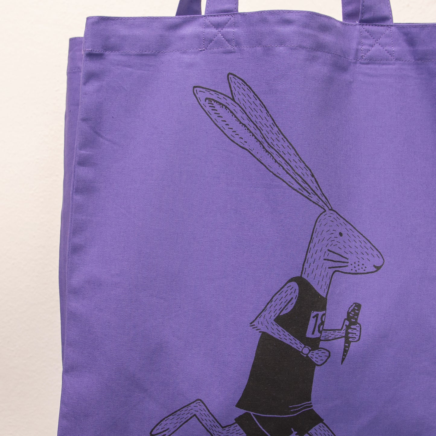 Laufhase Tasche in purple love