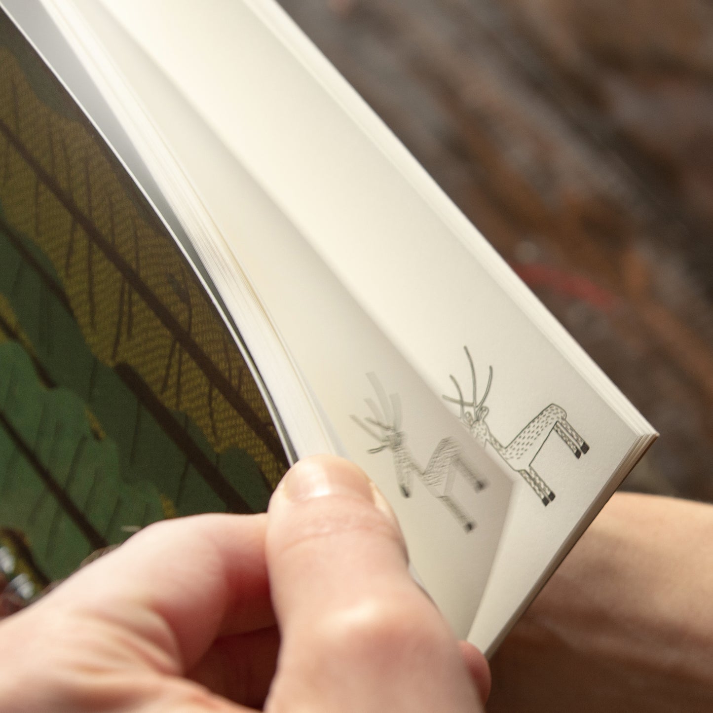 Notizblock Tannenwald A5