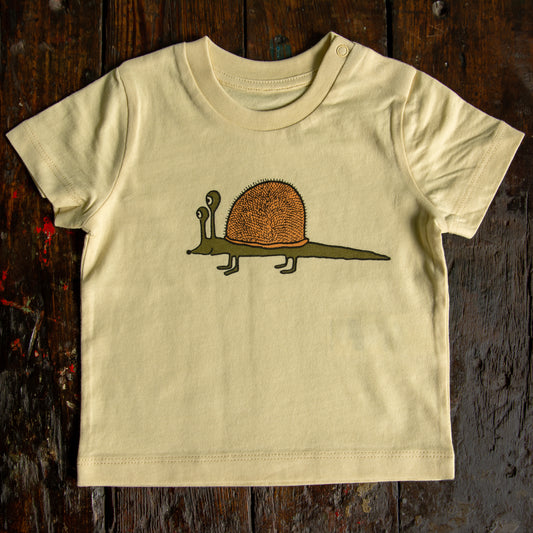 B-Ware Schnigel T-Shirt in butter yellow 92/98