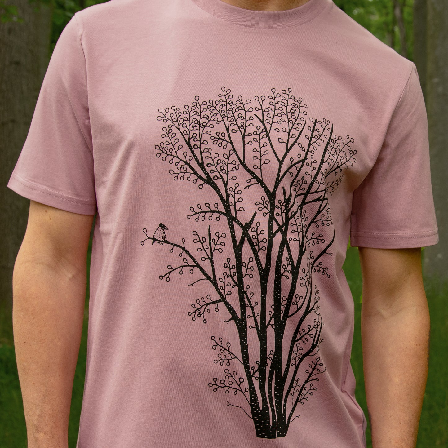 Erle mit Elster T-Shirt in lilac dream XS-XXL
