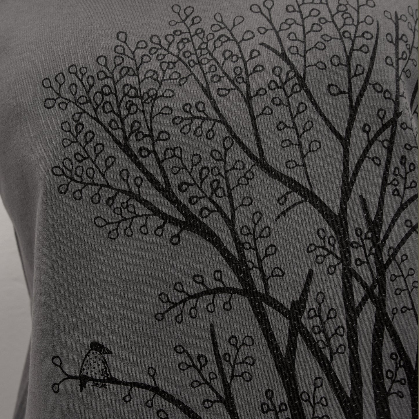 Erle mit Elster T-Shirt in anthracite XS-XXL