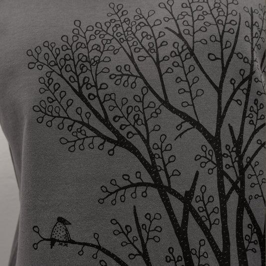 Erle mit Elster T-Shirt in anthracite XS-XXL