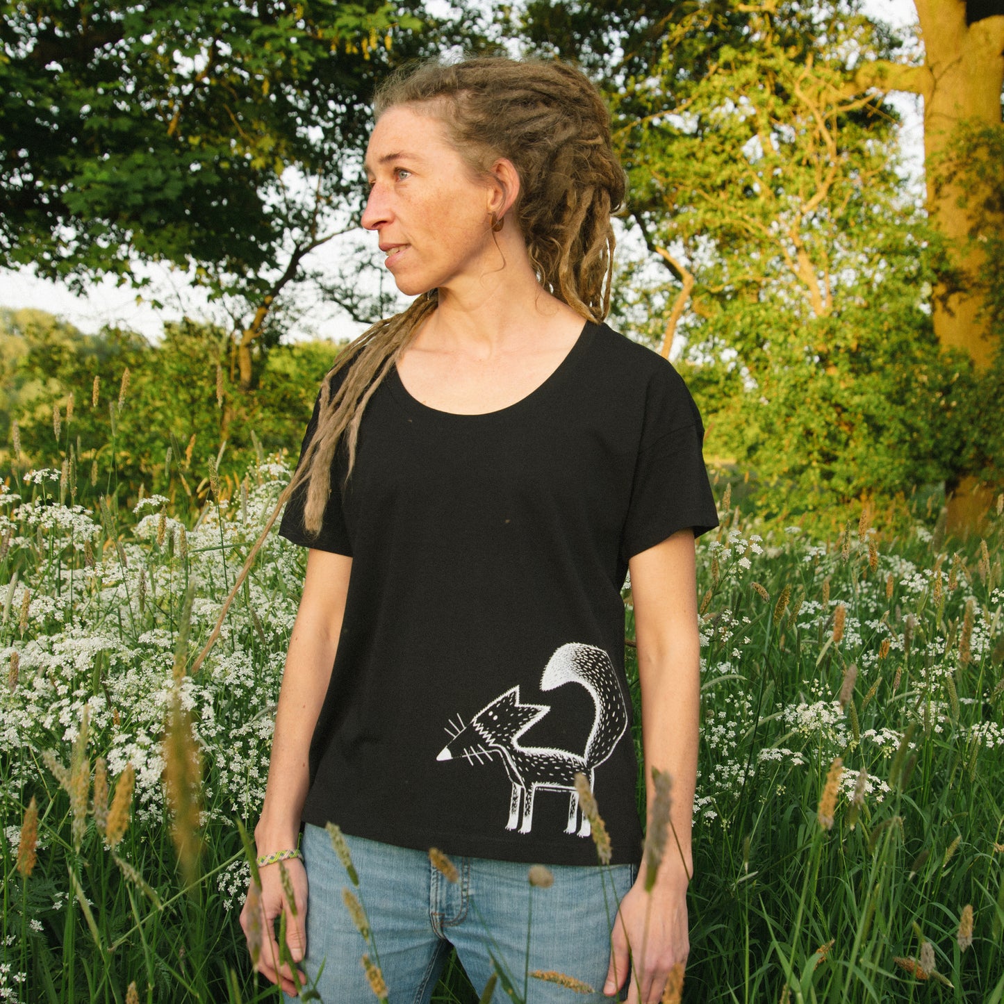 Franzi Fuchs T-Shirt in schwarz XS-XL