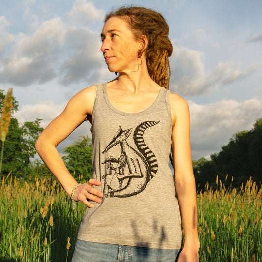 Duchs Tank-Top in heather grey S-L
