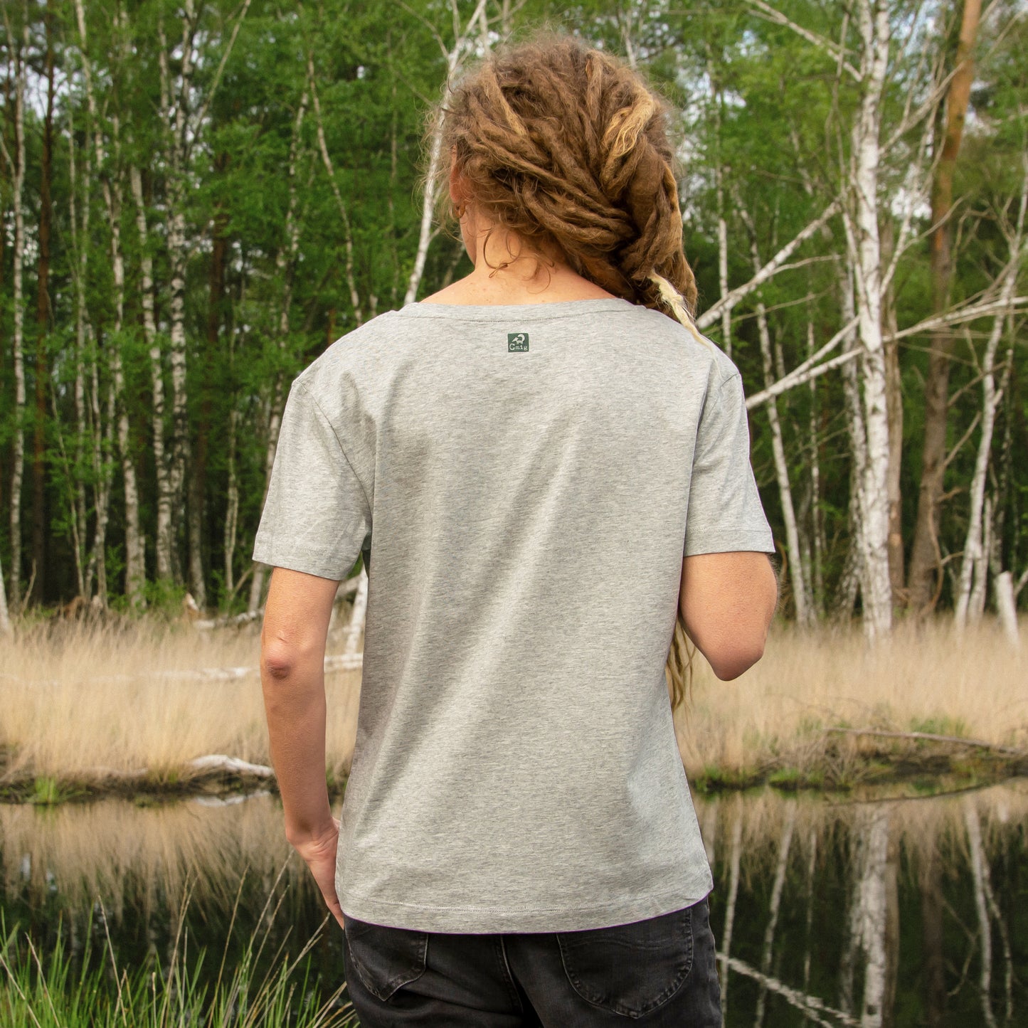 Reisewiesel T-Shirt in heather grey XS-XXL