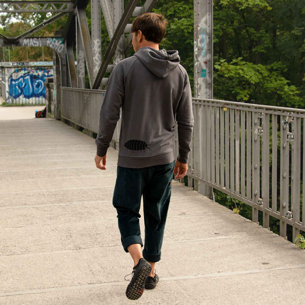 Greta Assel Hoodie in anthracite S-XL