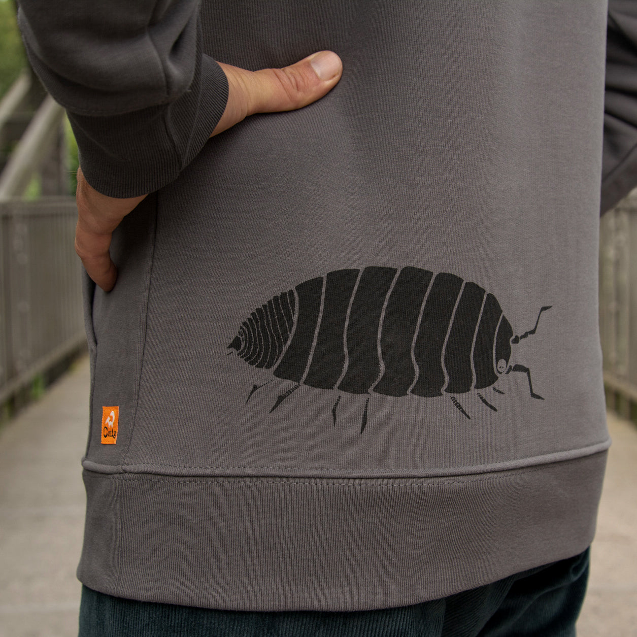 Greta Assel Hoodie in anthracite S-XL