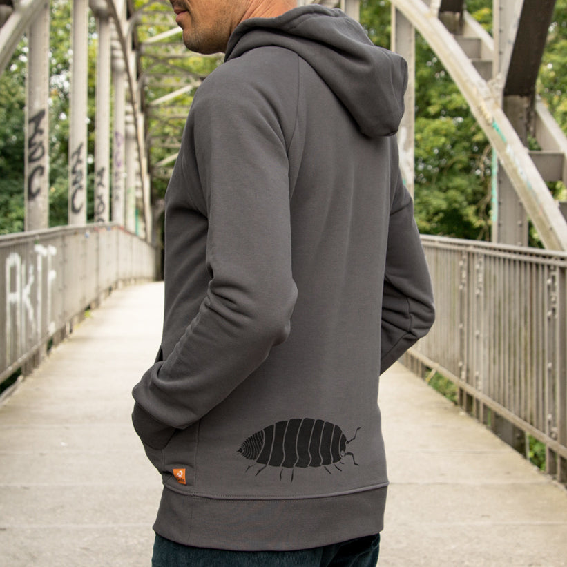 Greta Assel Hoodie in anthracite S-XL