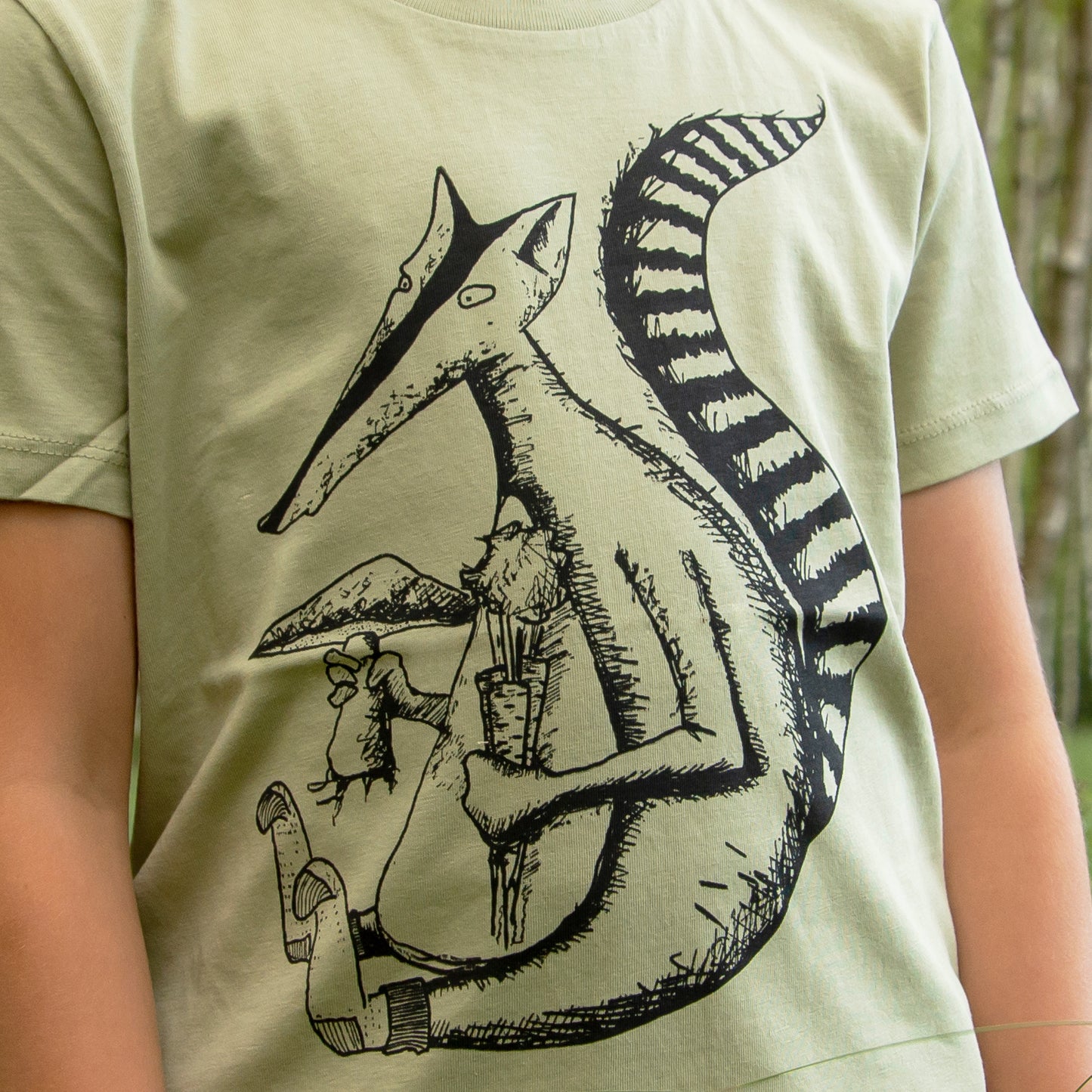 Duchs T-Shirt in sage