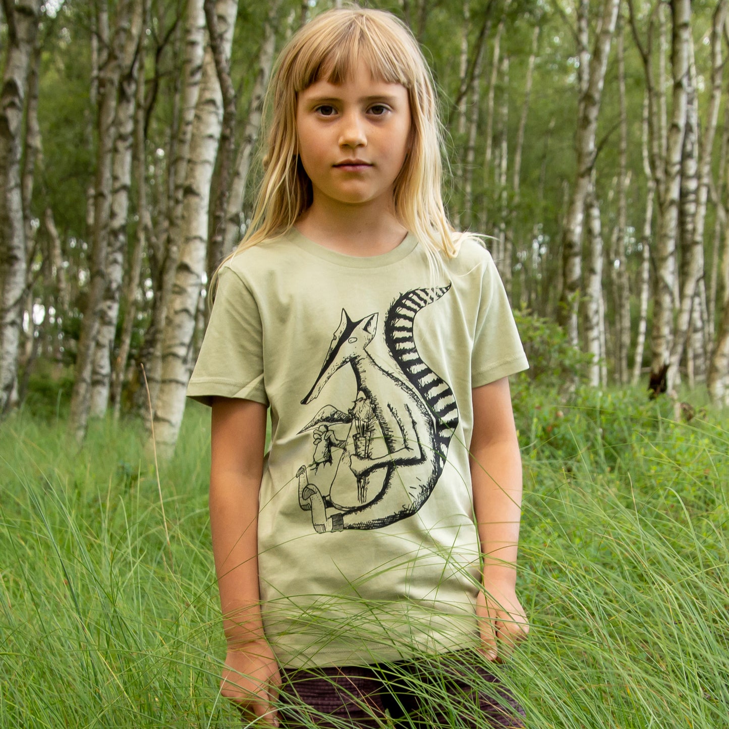 Duchs T-Shirt in sage