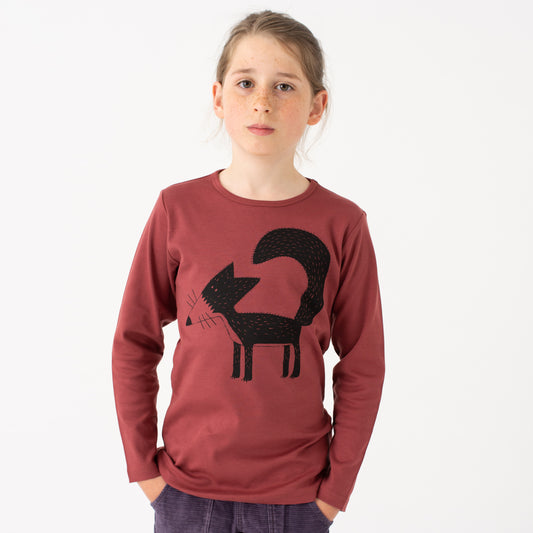 Franzi Fuchs Langarmshirt  in apple butter 74-116