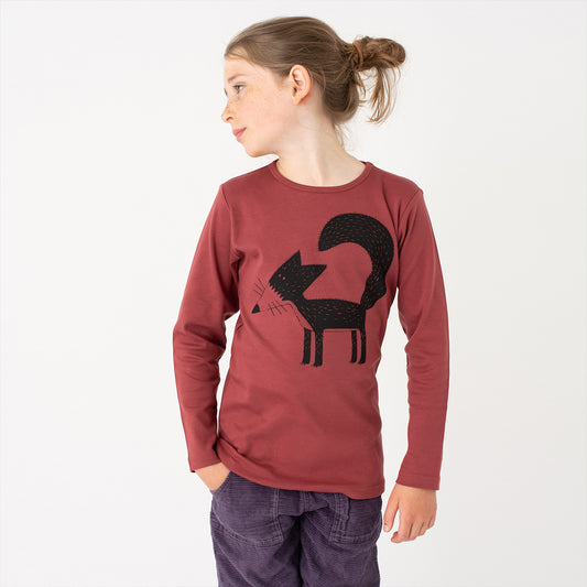 Franzi Fuchs Langarmshirt  in apple butter 74-116