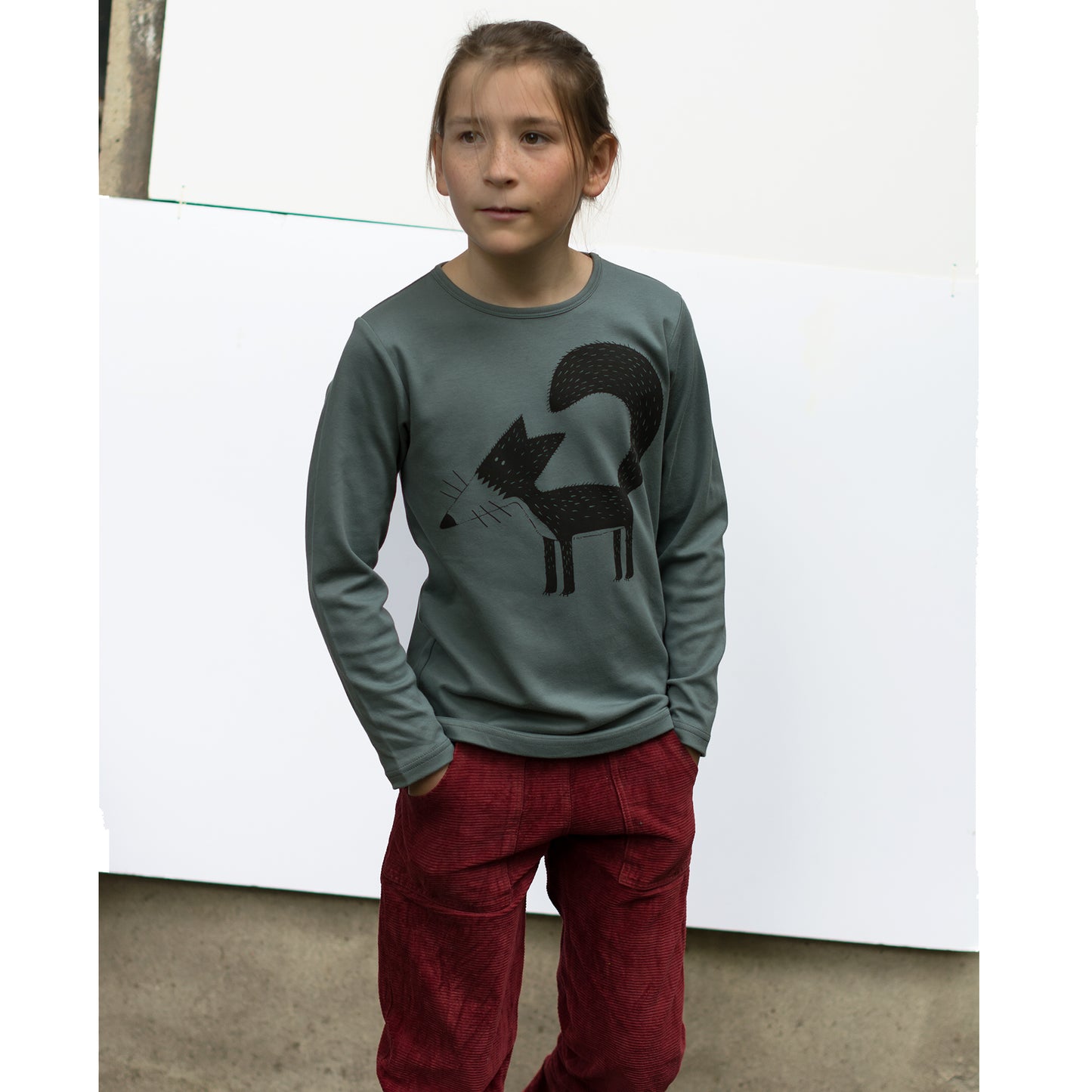 Franzi Fuchs Langarmshirt  in stormy weather