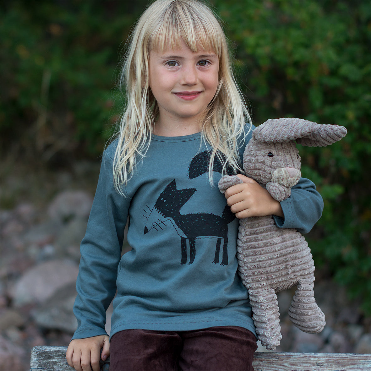 Franzi Fuchs Langarmshirt  in stormy weather