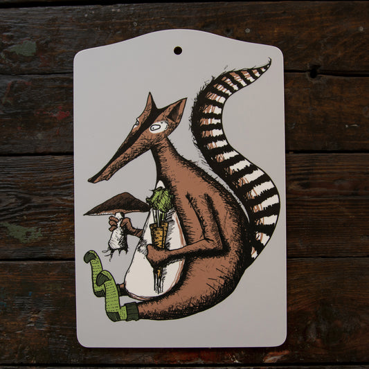 Duchs, Servierbrett 30x20cm