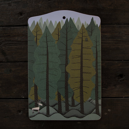 Tannenwald, Servierbrett 30x20cm