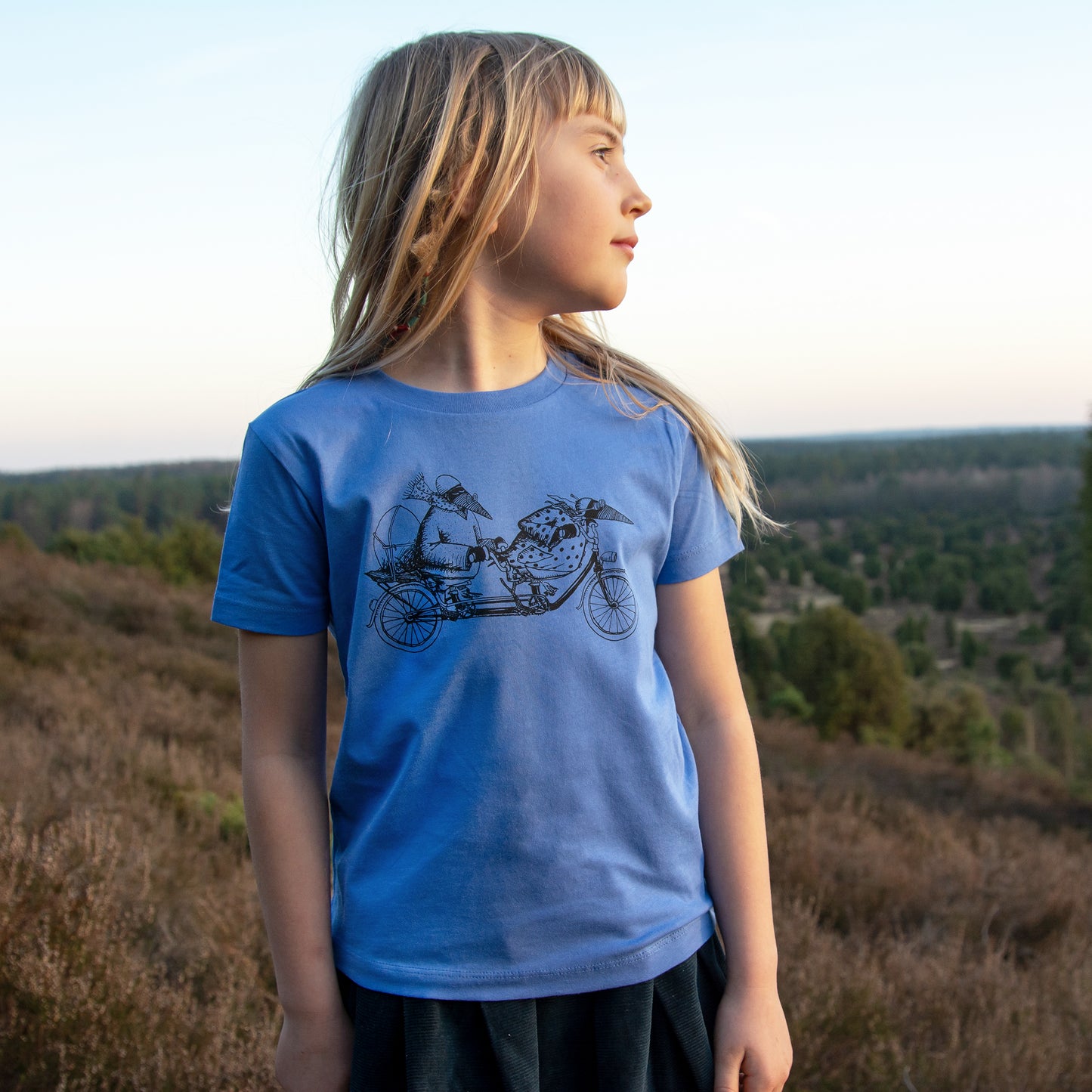 Tandem T-Shirt in bright blue