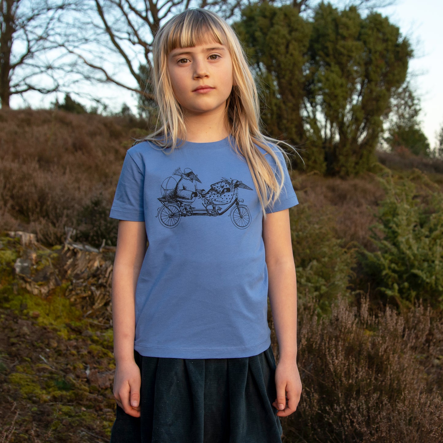 Tandem T-Shirt in bright blue