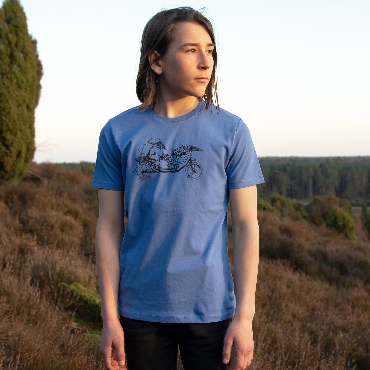 Tandem T-Shirt in bright blue