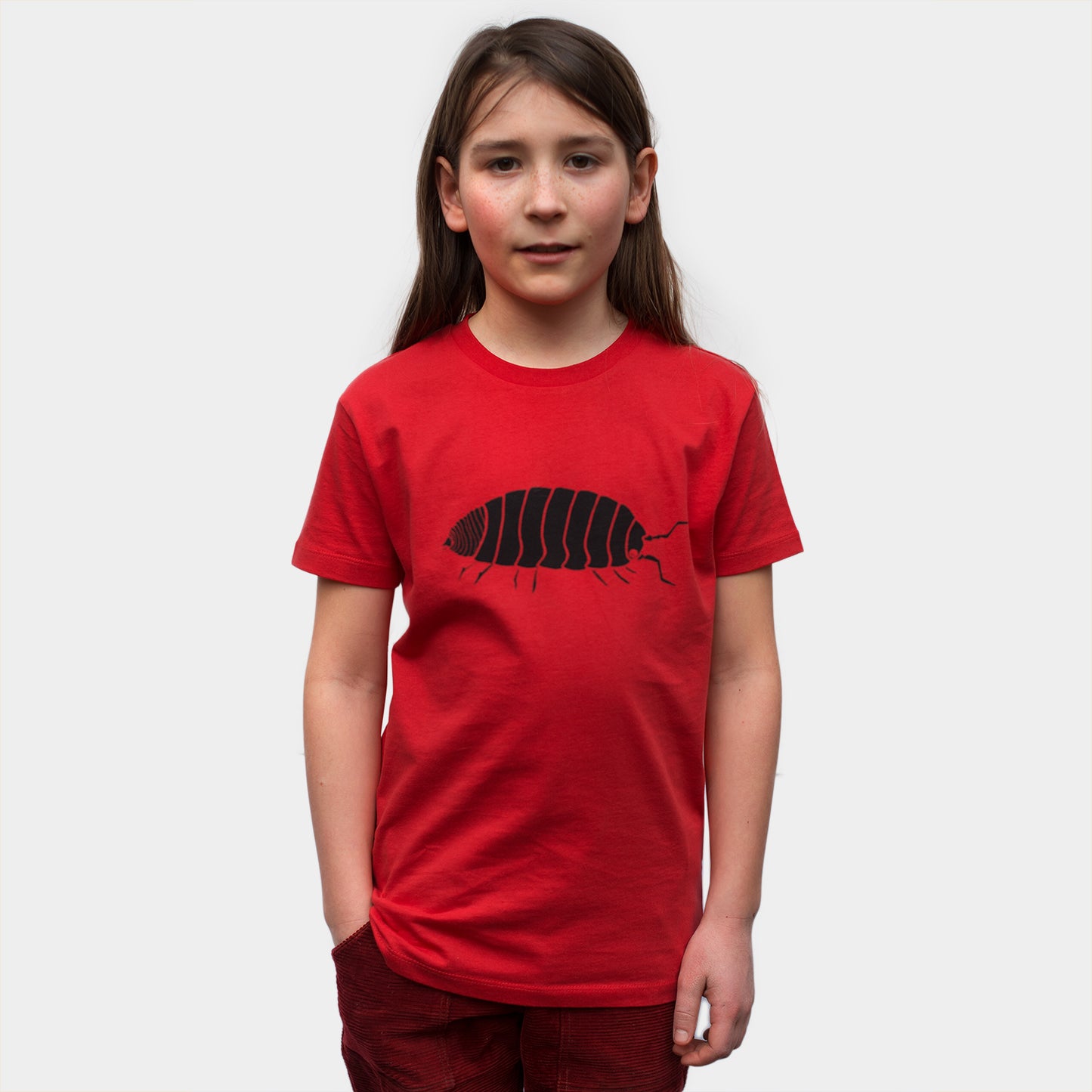 Greta Assel T-Shirt in rot 98-128