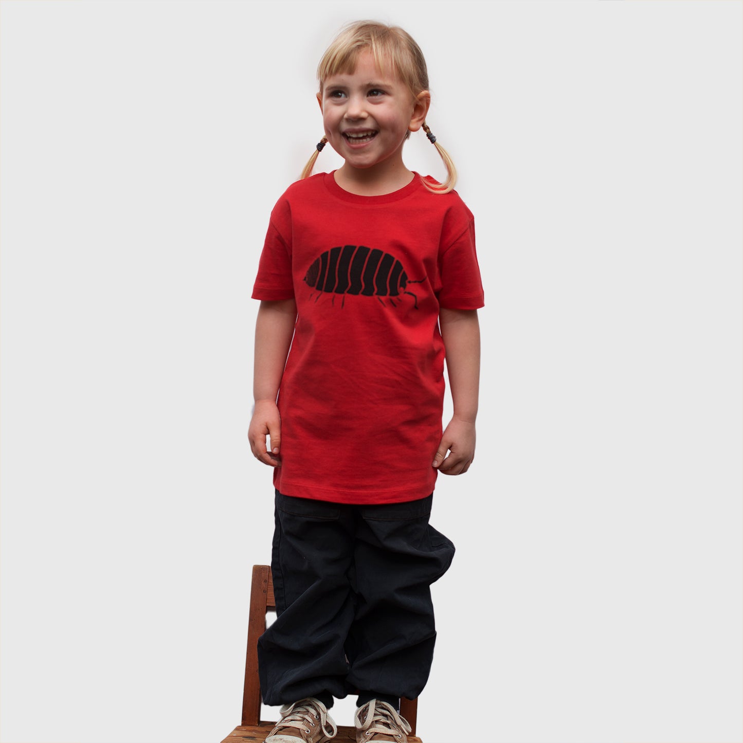 Greta Assel T-Shirt in rot 98-128